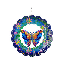 Dynamic Rotating Metal Aeolian Bells Iron Aeolian-Butterfly