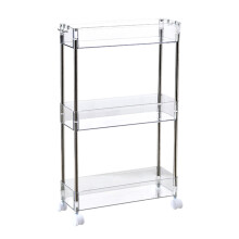 Rolling Cart 3-Tier Küchenregal Mit Für
