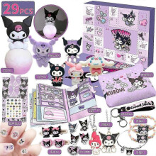 (Kuromi) 2025 Advent calendar Countdown to Christmas with animals - Blind Box Gift Box