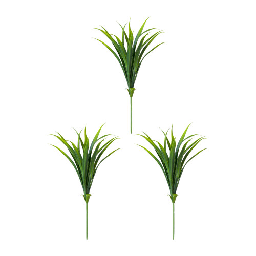 2pcs Artificial Orchids Stems With Flexible Designs-Green 3