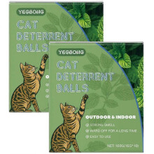 (2pcs) Cat Deterrent Outdoor, Cat Repellent Outdoor & Indoor, Natural Cat Deterrent to Keep Cats Out Off Lawn, Yard, Garden, Keep Cats Away, Against