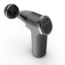 Mini Usb Massage Gun Muscle Relaxation Massage Equipment Neck Membrane Snatching Membrane Snatching Instrument (grey) -New SZJR