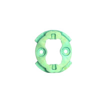 Precisions Fahrradcomputerhalterung aus-Grüne 1050-Basis c