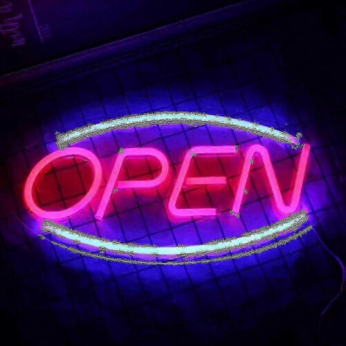 Neon Open Sign for Shop with Two Light Modes_cp -CN-NEW