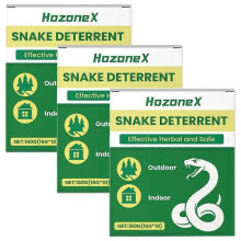 (3pcs) Snake Repellent for Yard Powerful, Snakes Away Repellent for Outdoor Indoor