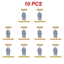 (10pcs, A) 1~10PCS Portable USB Type C Adapter Male To USB 3.0 Female OTG Cable Elbow Converter For MacBook Laptop Mobile Phone Data