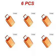 (6pcs, G) 1~10PCS Portable USB Type C Adapter Male To USB 3.0 Female OTG Cable Elbow Converter For MacBook Laptop Mobile Phone Data