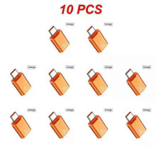 (10pcs, G) 1~10PCS Portable USB Type C Adapter Male To USB 3.0 Female OTG Cable Elbow Converter For MacBook Laptop Mobile Phone Data