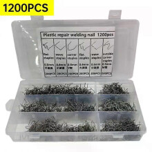 (1200PCS With Box) Hot Stapler Staples For Plastic Welder Automotive Repair Machine Welding Wire Car Bumper Repair Welding Machine Tool Accessories