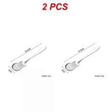 (Style B, 2pcs) 1/2PCS Stainless Steel Curved Garlic Press Mincer Manual Ginger Crusher Masher Multifunction Shredder Kitchen Fruit Vegetable