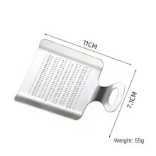 (Style C, 1pc) 1/2PCS Stainless Steel Curved Garlic Press Mincer Manual Ginger Crusher Masher Multifunction Shredder Kitchen Fruit Vegetable