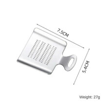 (Style F, 1pc) 1/2PCS Stainless Steel Curved Garlic Press Mincer Manual Ginger Crusher Masher Multifunction Shredder Kitchen Fruit Vegetable