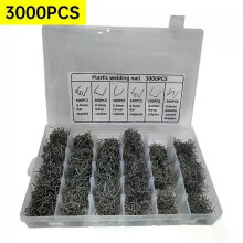 (3000PCS With Box) Hot Stapler Staples For Plastic Welder Automotive Repair Machine Welding Wire Car Bumper Repair Welding Machine Tool Accessories