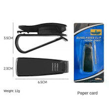 (A5) 1/2/3PCS Sunglasses Glasses Clip Universal Durable Car Supplies Car Glasses Clip Multifunctional Car Storage Clip