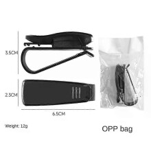 (A4) 1/2/3PCS Sunglasses Glasses Clip Universal Durable Car Supplies Car Glasses Clip Multifunctional Car Storage Clip