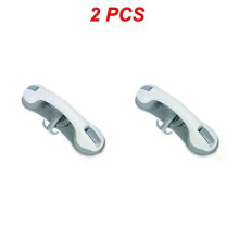 (2PCS) 40kg-110kg Bathroom Suction Cup Shower Handle Safety Anti Slip Handrail Support Bar For Elderly Bath Shower Accessories Grab Bar