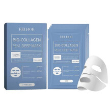 (1pack) Bio Collagen Face Mask Anti Wrinkle Fade Face Fine Line Lift Firm Skin Anti-Aging Brighten SkinCare Korean Cosmetics