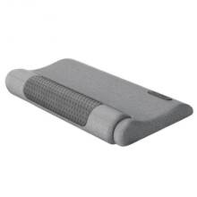 (Grey) Heating Vibration Neck Massager Electric Cervical Pillow Back Traction Relax Sleeping Shoulder Neck Trapezius Muscle Massager