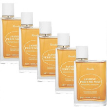 (5pcs) Light Perfume Brazilian Perfume Women's Fresh Natural Fragrance Jasmine Flower Wooden Floral Fragrance Perfume