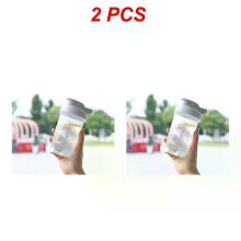 (A4, 2PCS) 300ML Blender Shaker Bottle with Stainless Ball BPA Free Plastic Protein Shakes Leakproof for Powder Workout Gym Sport