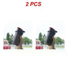 (A2, 2PCS) 300ML Blender Shaker Bottle with Stainless Ball BPA Free Plastic Protein Shakes Leakproof for Powder Workout Gym Sport
