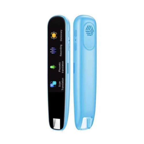 (Blue)Smart Scan Translation Pen Text Reading Pen 100+ Language Translator Device -CN-AA