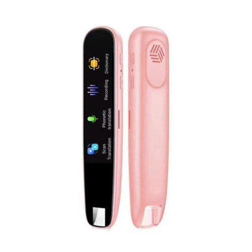 (Pink)Smart Scan Translation Pen Text Reading Pen 100+ Language Translator Device -CN-AA