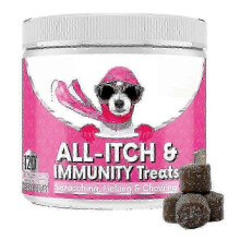 (1 bottle) Nutri-paw All-itch Immunity Treats For Dogs-soothe Itchy Paws,eyes,ears,skin -CN New