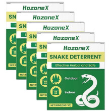 (5pcs) Snake Repeller Serpent Prevention For Lawn Waterproof Safe Snake Repeller For Yard Camping Garage Outdoors