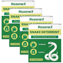 (4pcs) Snake Repeller Serpent Prevention For Lawn Waterproof Safe Snake Repeller For Yard Camping Garage Outdoors