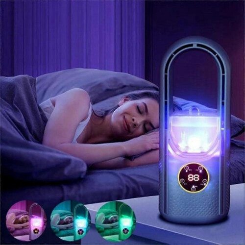 (Blue) Portable Air Cooler Fan Ice Cold Cooling Conditioner Unit 1
