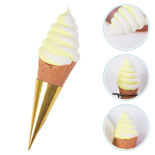Faux Eiswaffel Modell Künstliche Eiskrem Für Geschäfte 2