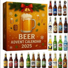 Christmas Advent Calendar - 24 Days Countdown Calendar 2D Acrylic Pendant Ornaments,Christmas Tree Decor Blind Box for Kids & Family Holiday Tradition
