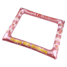 1 Stk. Aufblasbarer Fotokader PVC Für Alter 18