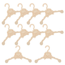20 Hundekleidungs-Haken Aus Holz Für Kleine Accessoires