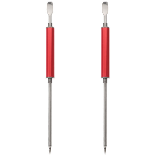 2Pcs Art Pen Coffee Decorating Tool Stainless Steel 2