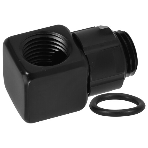 2St Wasserkühlung Verbinder Mit 90 Grad Adapter Für Computersystem 1