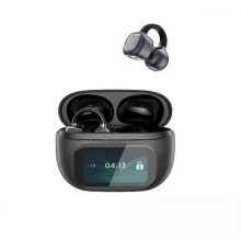 (Black Ai Translation) Ear Clip Bluetooth Headphones with Touch Screen,Clip On Ear Headphones