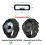(A126) Rubber Replacement Watch Strap Band Keeper Loop Security Holder Retainer 20/22/26mm 5