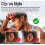 (White Standard Version) Ear Clip Bluetooth Headphones with Touch Screen,Clip On Ear Headphones 4