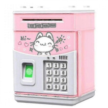 Electronic Piggy Bank Kids Coin Bank with Code, Electronic Money Banks Money Box for Kids,kids Safe Bank -CN-NEW