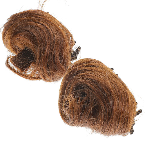 2 Pezzi Con Clip Orecchie Per Chignon