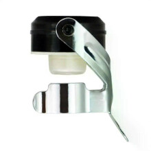 (Style A, 1pc) 1/3/5PCS Stainless Steel Champagne Stopper Bottle Sealer for Champagne Cava Prosecco Sparkling Wine with a Built-In Pressure