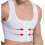 (M)Men'S Chest Compression Vest - 3-Row Adjustable Clasp Body Shaper For Flat Bust Support Posture Correction_cje6 -CN-NEW 3