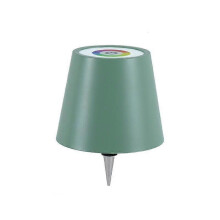 (Green) Wireless Touch Control Bottle Table Lamp with 3 Colors & Stepless Dimming, Ideal for Bar, Wine Bottle Decoration & Desk Lighting