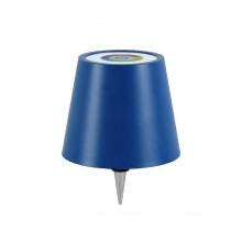 (Dark Blue) Wireless Touch Control Bottle Table Lamp with 3 Colors & Stepless Dimming, Ideal for Bar, Wine Bottle Decoration & Desk Lighting