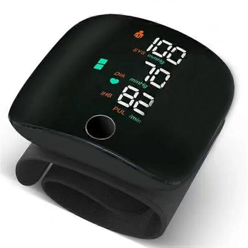 2025 Latest Model Wrist Accurate Automatic Blood Pressure Monitors, Portable