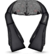 (Black) 3d Shiatsu Back Massager With Soothing Heat - Electric Deep Tissue Kneading Pillow For Muscle Relaxation_mm2 -CN-WR