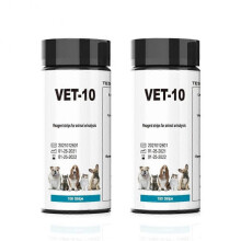 (2Bottles) Pet Urine Testing Strips, 100 Urinalysis Parameter Tests for Dogs,Cats,Vets, Accurate Testing