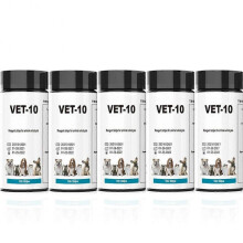 (5Bottles) Pet Urine Testing Strips, 100 Urinalysis Parameter Tests for Dogs,Cats,Vets, Accurate Testing